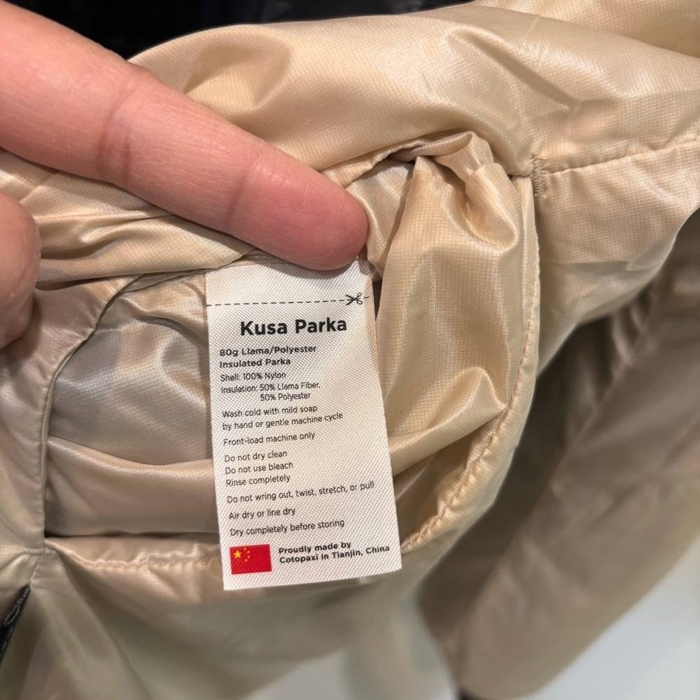 Cotopaxi Reversible Kusa Parka 80g Llama Insulated Jacket Women’s Size Medium - Picture 13 of 15